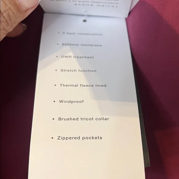 Pulse Girls' Venus Shell Hooded Jacket - Size Large 14/16 NWT - Picture 6 of 8